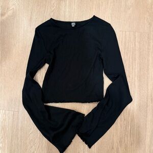 BDG Black Long Sleeve Women's Tee